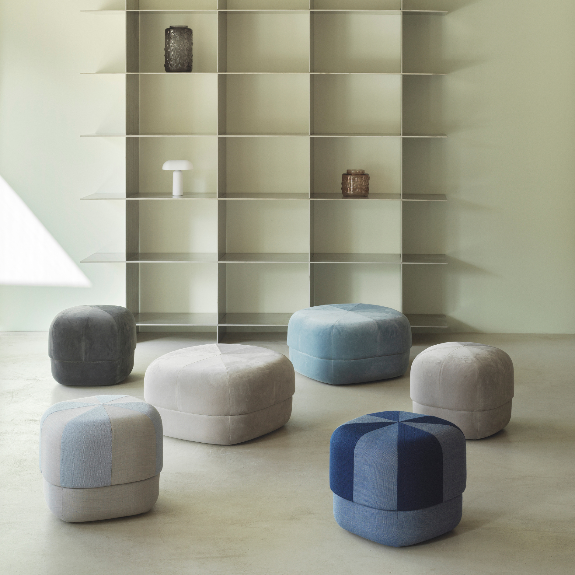 Circus Pouf Duo